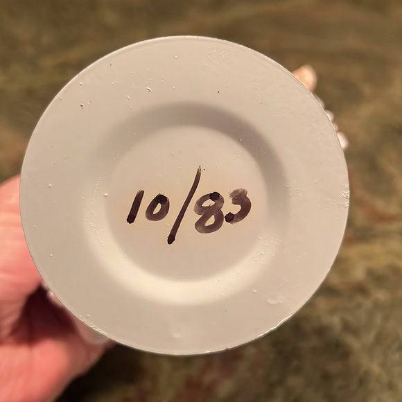 Avon 1983 Porcelain Collectible Doll Blue Dress Victorian Style On Stand - Picture 9 of 13